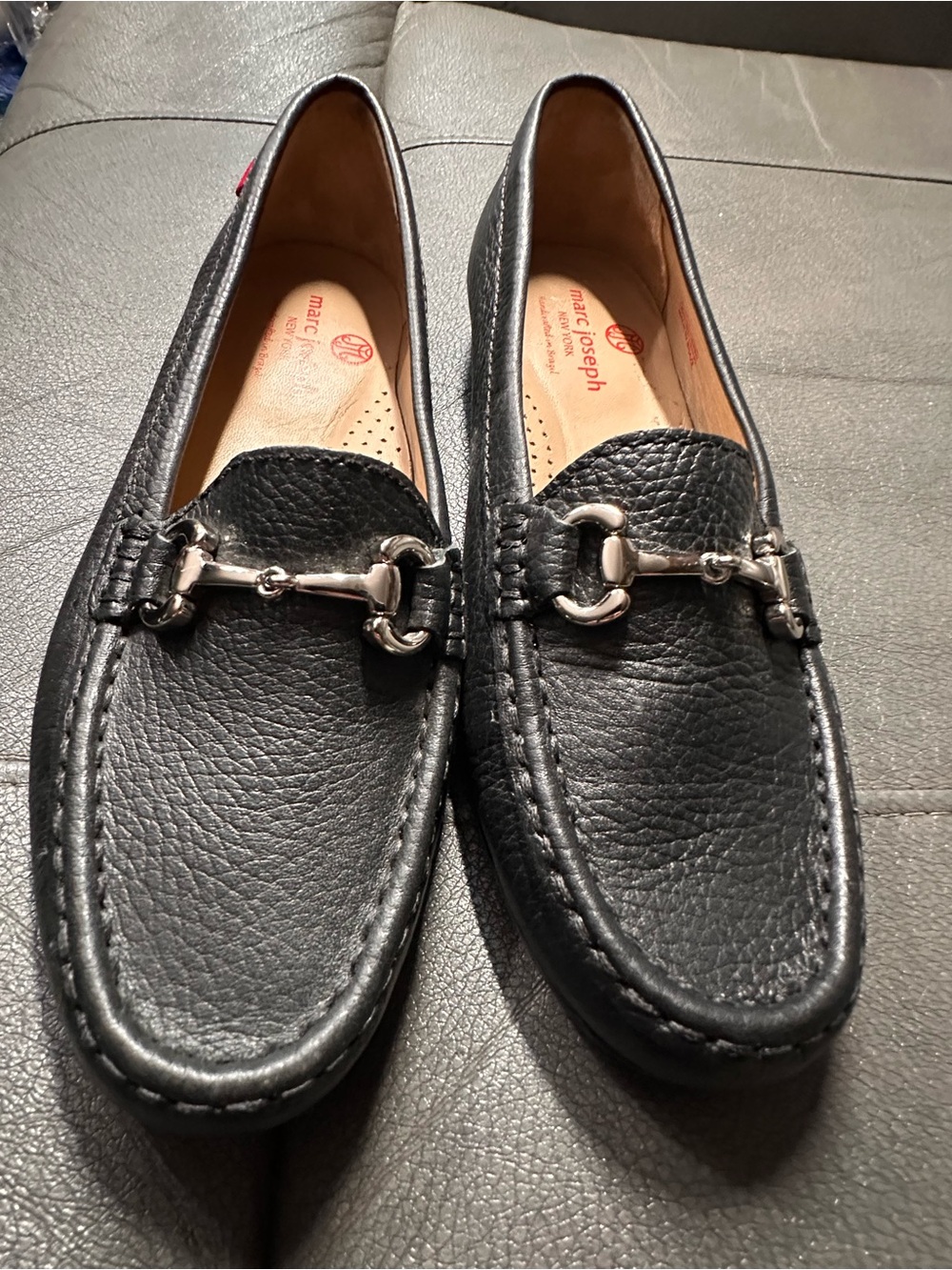 Marc Joseph New York Black Leather Loafers